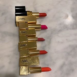 Chanel and YSL lipsticks